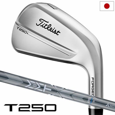 タイトリストT250アイアン6本セットメンズ右用スチールシャフト日本正規品2025年モデル
