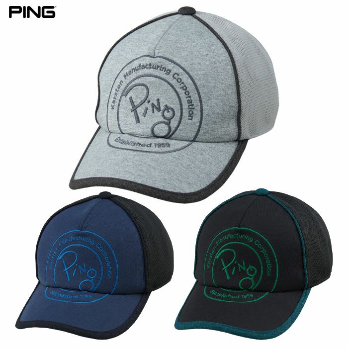 PING ピン HW-U2511 ウィンターメッシュキャップ メンズ ゴルフ 帽子