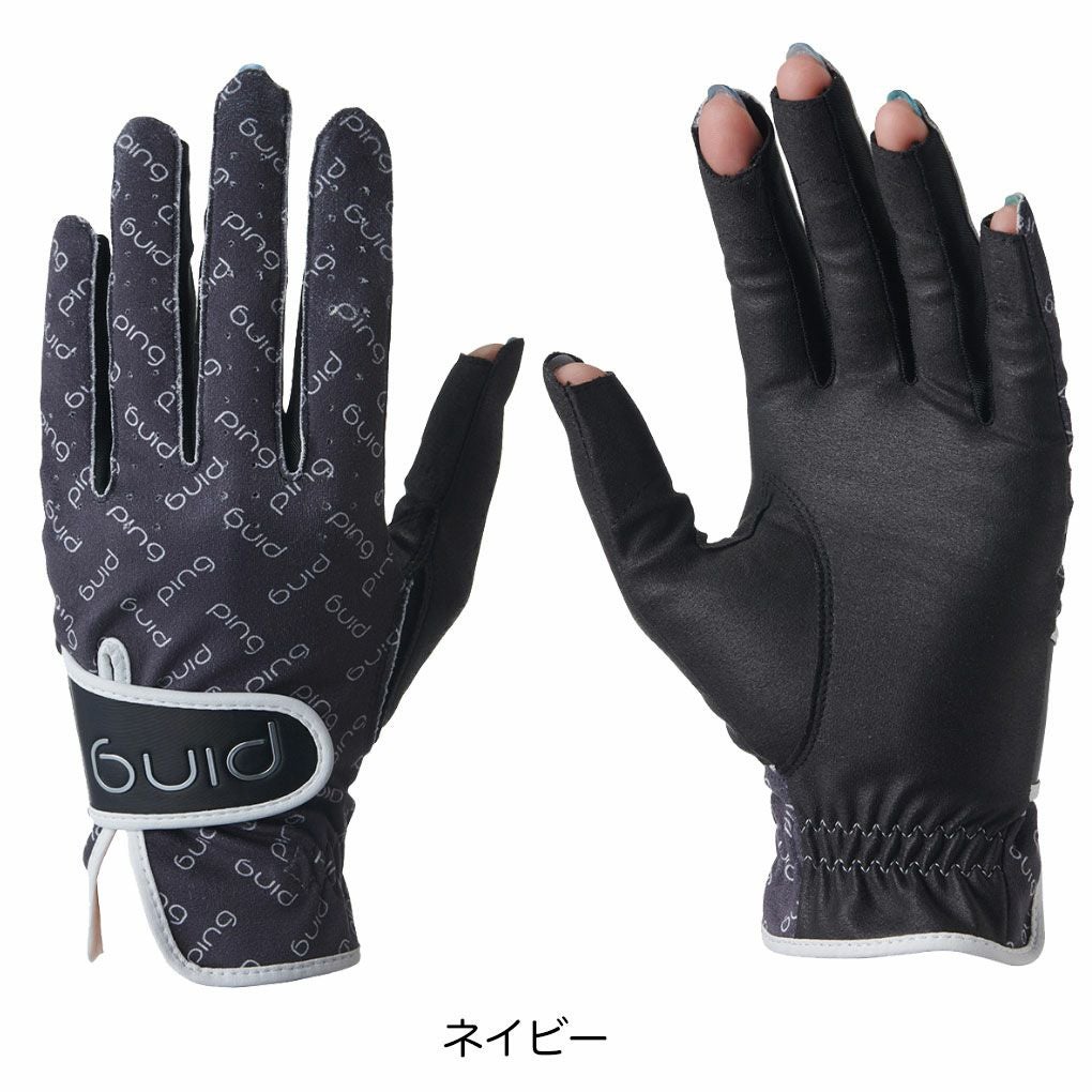 PING ピン GL-L2501 ネイルスルーグローブ レディース 両手用 ゴルフ