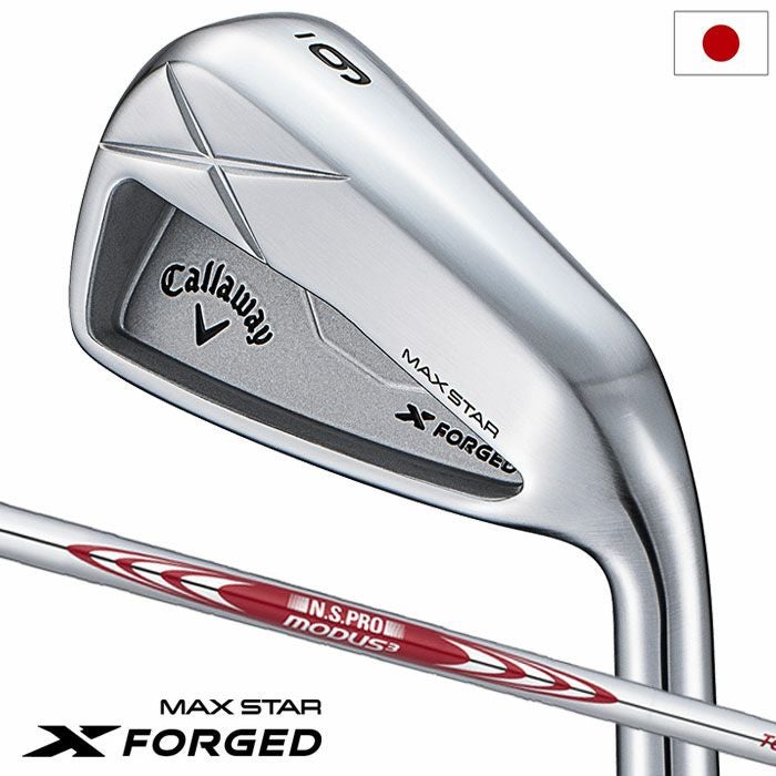 キャロウェイ X FORGED STAR アイアン 6本セット (5I-P) メンズ 右用