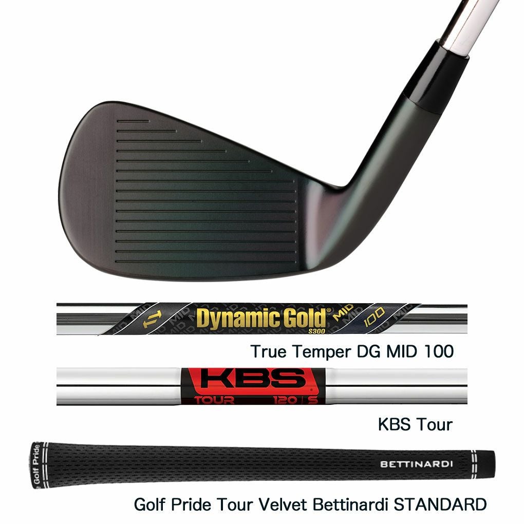 ベティナルディ限定アイアン 7本 ベティナルディ MB24 BRONZE / MB24 BLACK アイアン 限定モデル 7本