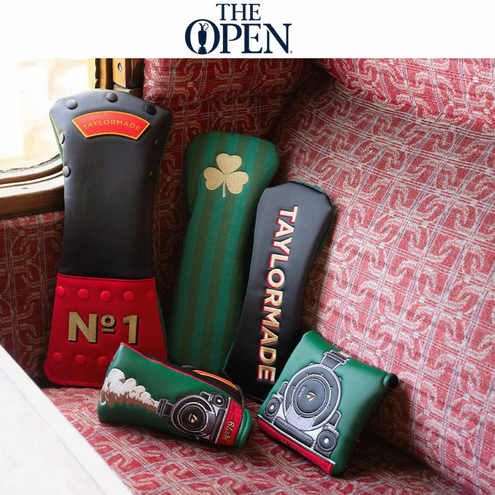 テーラーメイドヘッドカバーSteamLineDriverHeadcoverドライバー用ブリティッシュオープンコレクションゴルフ2025年モデルUSA直輸入品