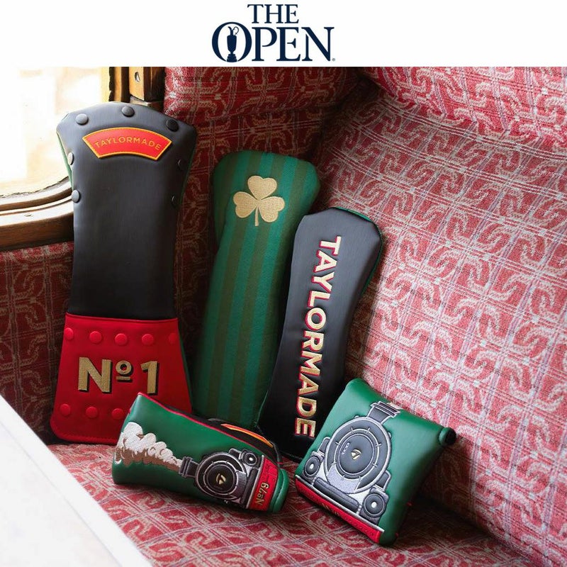 テーラーメイドヘッドカバーSteamLine3WOODHEADCOVERフェアウェイウッド用ブリティッシュオープンコレクションゴルフ2025年モデルUSA直輸入品