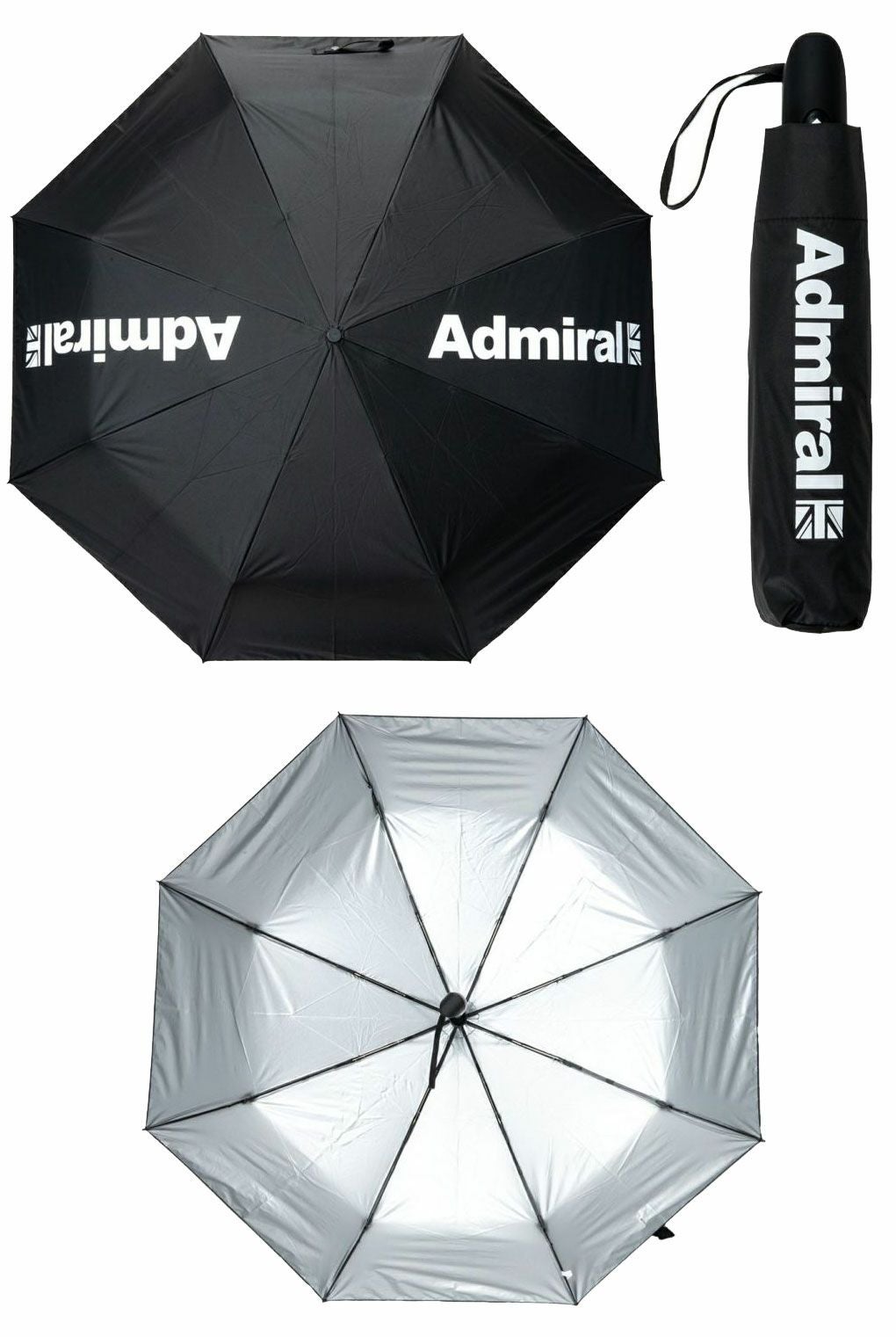 アドミラルAdmiralGolfアンブレラ折り畳みADMZ5BK1_2025年モデル日本正規品
