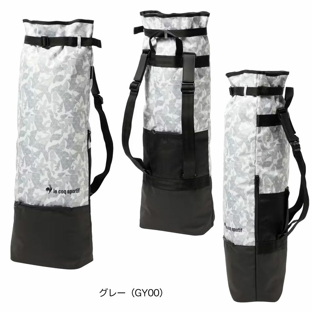 ルコックスポルティフマティスモザイク柄デザインバックパック型クラブケースLG5FCB93U5~6本用LG5FCB91Lゴルフlecoqsportifgolf2025年モデル日本正規品