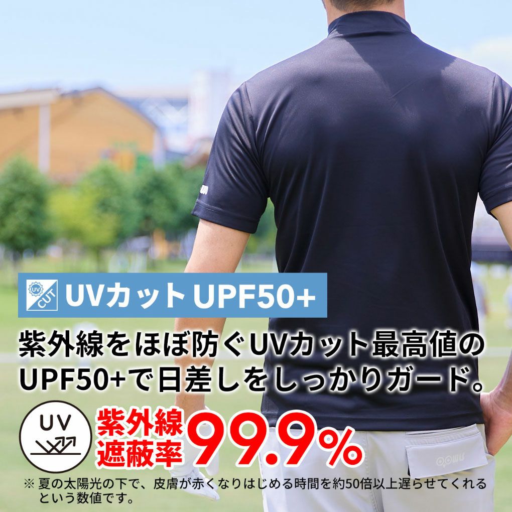 ジーパーズオリジナルOOWLSモックシャツTシャツ半袖メンズゴルフウェアゴルフ2025年モデル日本正規品工場直販