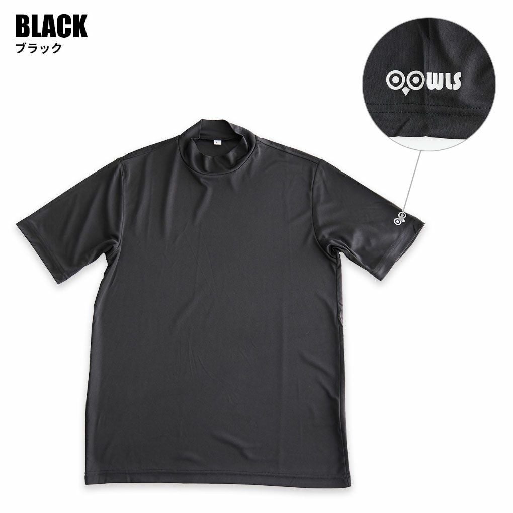 ジーパーズオリジナルOOWLSモックシャツTシャツ半袖メンズゴルフウェアゴルフ2025年モデル日本正規品工場直販