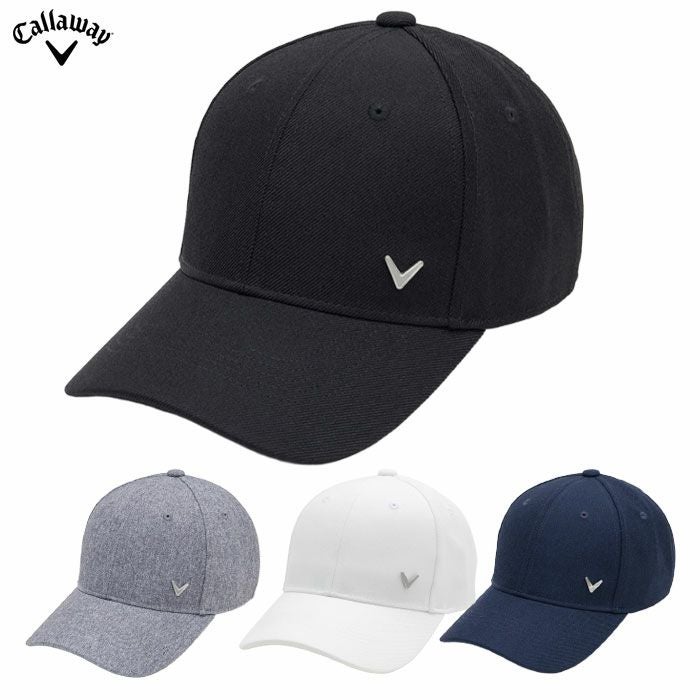 キャロウェイロゴリベットキャップC25291104メンズゴルフウェア2025秋冬モデル日本正規品