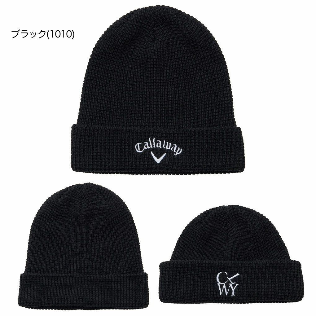 キャロウェイ2WAYビーニーC25291122メンズゴルフウェア2025秋冬モデル日本正規品