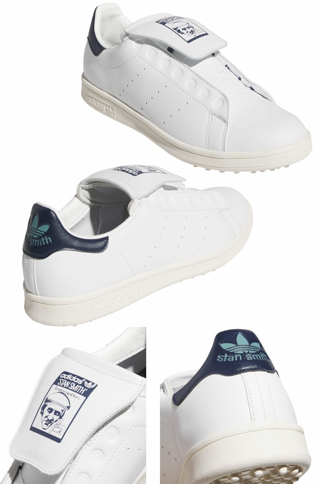 アディダススタンスミスボアゴルフNQX25メンズレディースゴルフシューズ靴2025年モデルadidas日本正規品