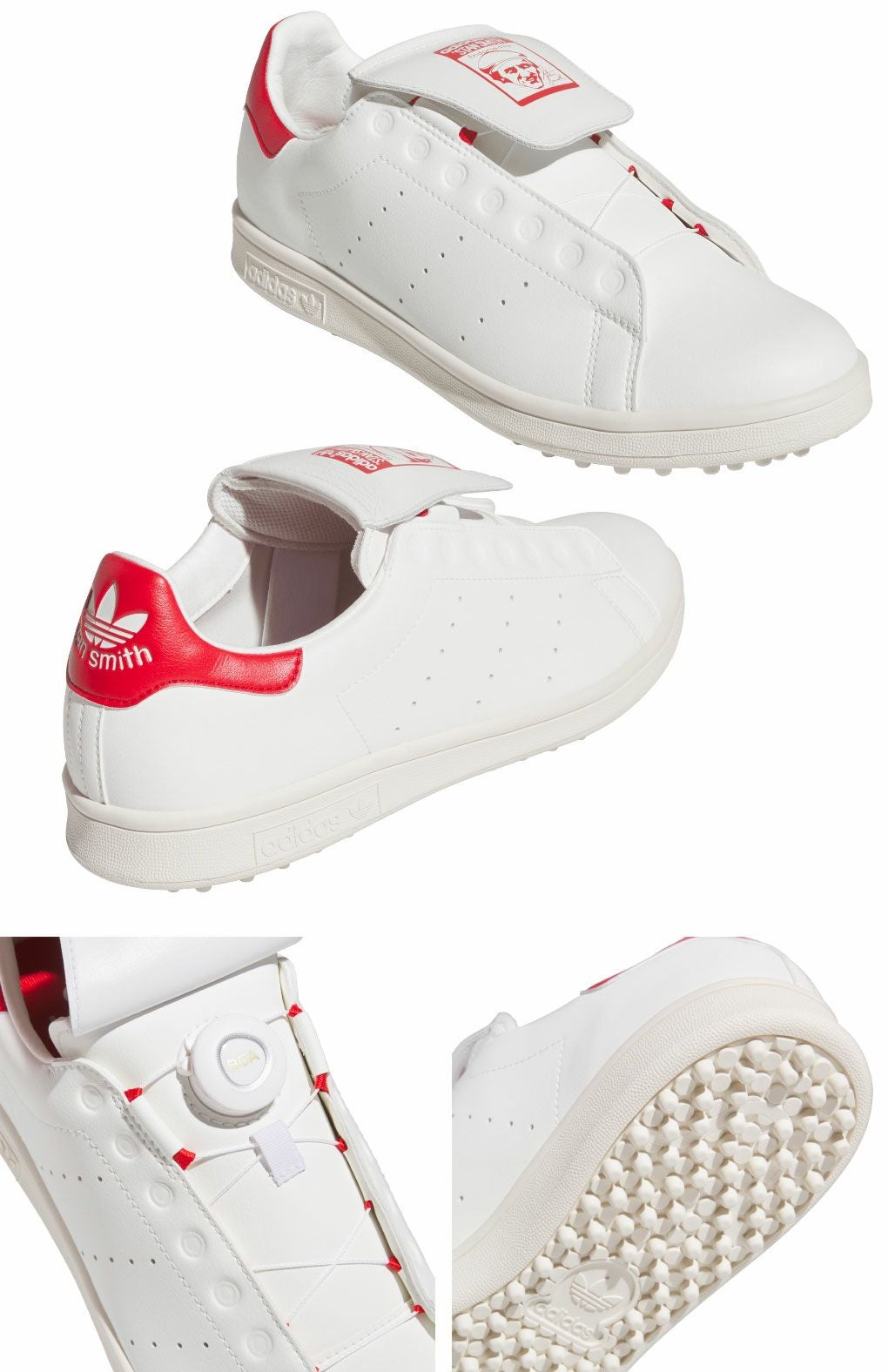 アディダススタンスミスボアゴルフNQX25メンズレディースゴルフシューズ靴2025年モデルadidas日本正規品