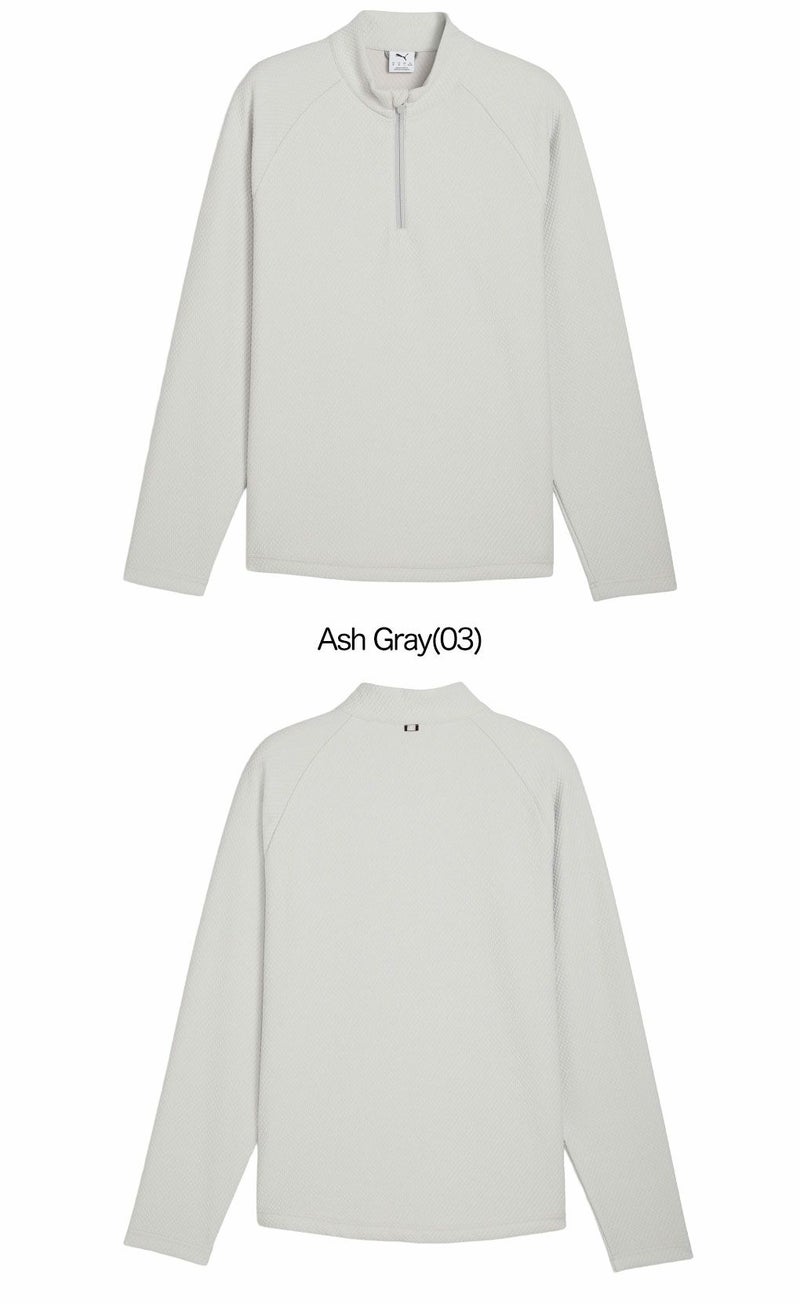 プーマBoulder2.0Golf1/4Zipメンズ632267ゴルフウェア2025春夏モデルPUMA日本正規品