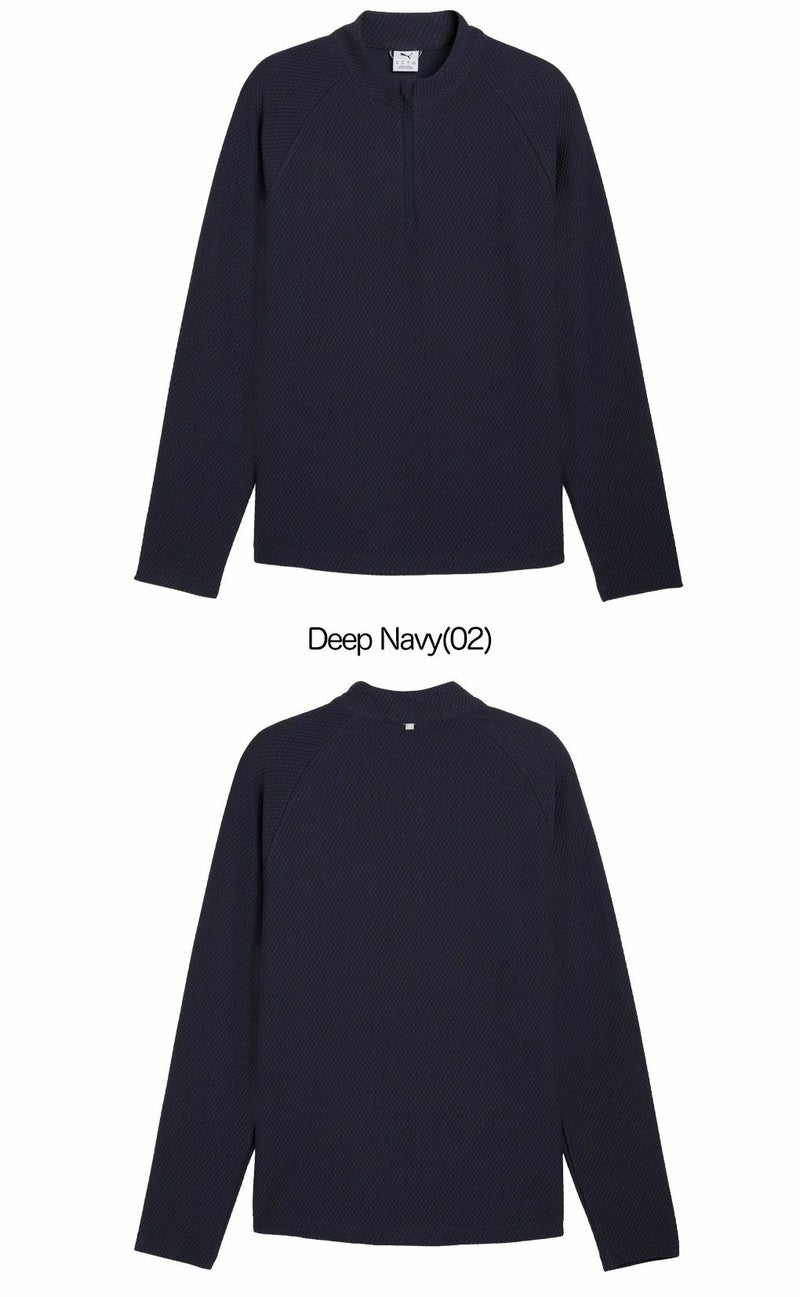 プーマBoulder2.0Golf1/4Zipメンズ632267ゴルフウェア2025春夏モデルPUMA日本正規品