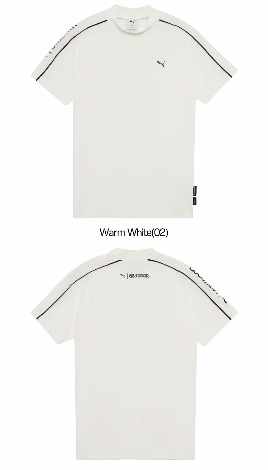 プーマ メンズ ゴルフ PUMA x OUTDOOR PRODUCTS モックネック 半袖