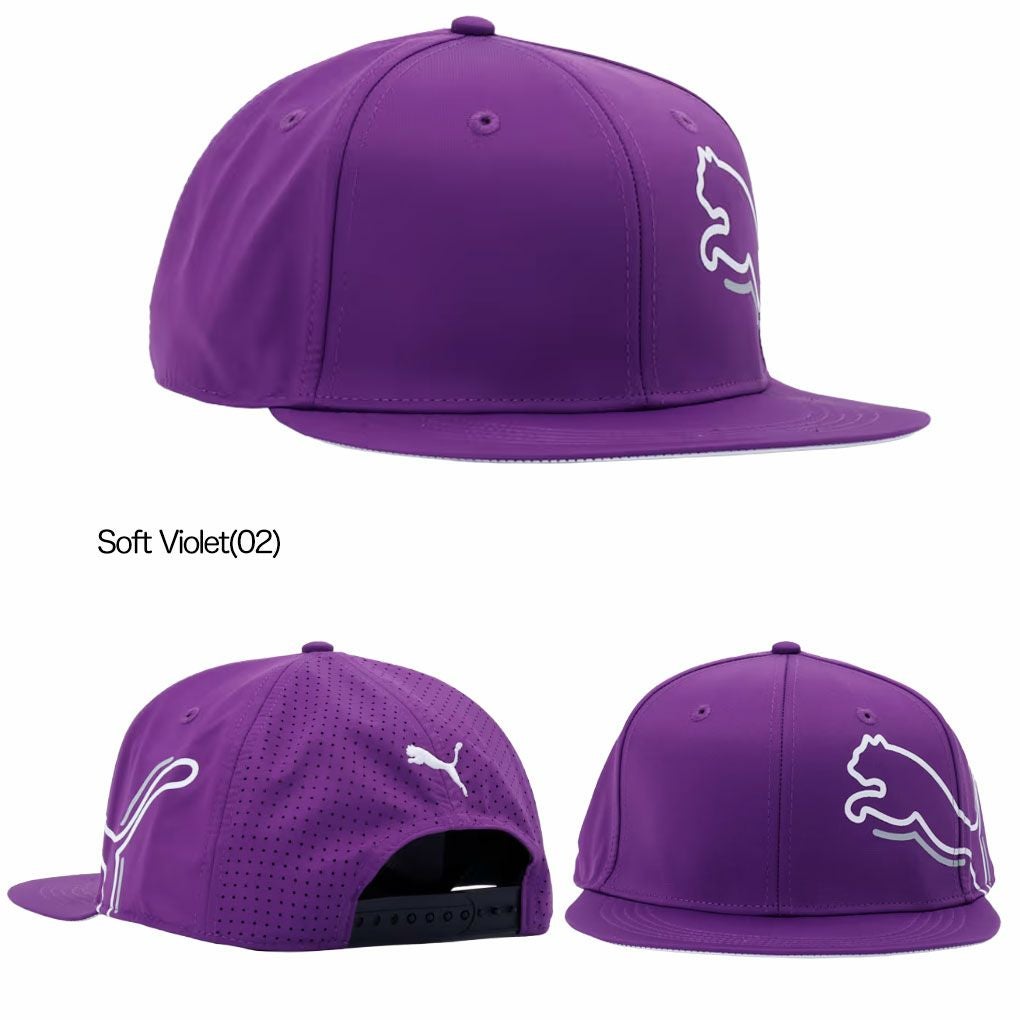 プーマシャドウキャットビッグキャットフラットキャップメンズ027127帽子2025春夏モデルPUMA日本正規品