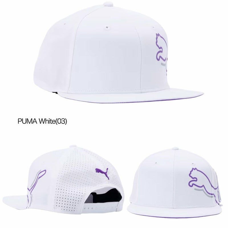 プーマシャドウキャットビッグキャットフラットキャップメンズ027127帽子2025春夏モデルPUMA日本正規品