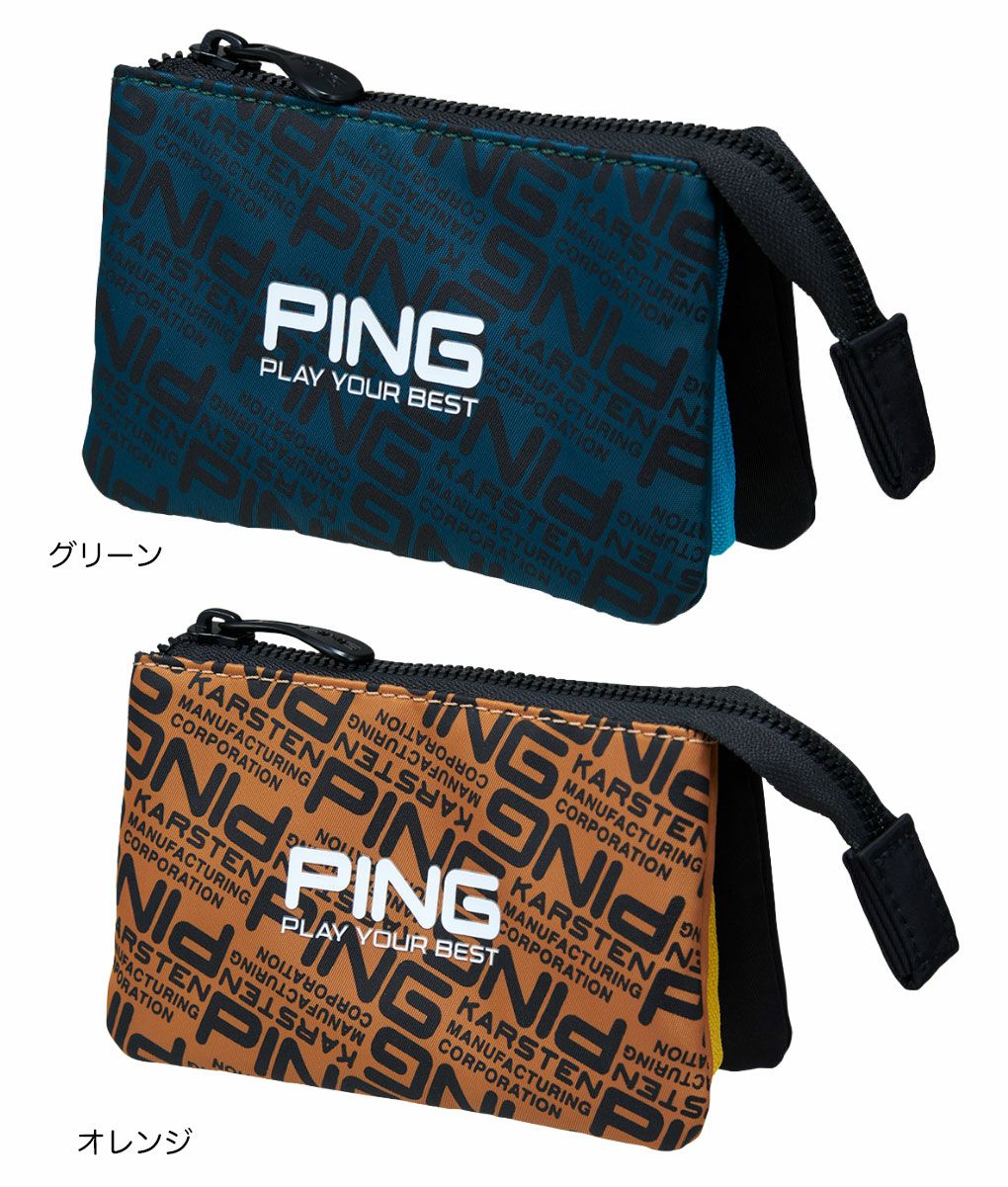 PINGピンGB-U2512スリーポケットポーチゴルフラウンドバッグポーチ2025年モデル日本正規品