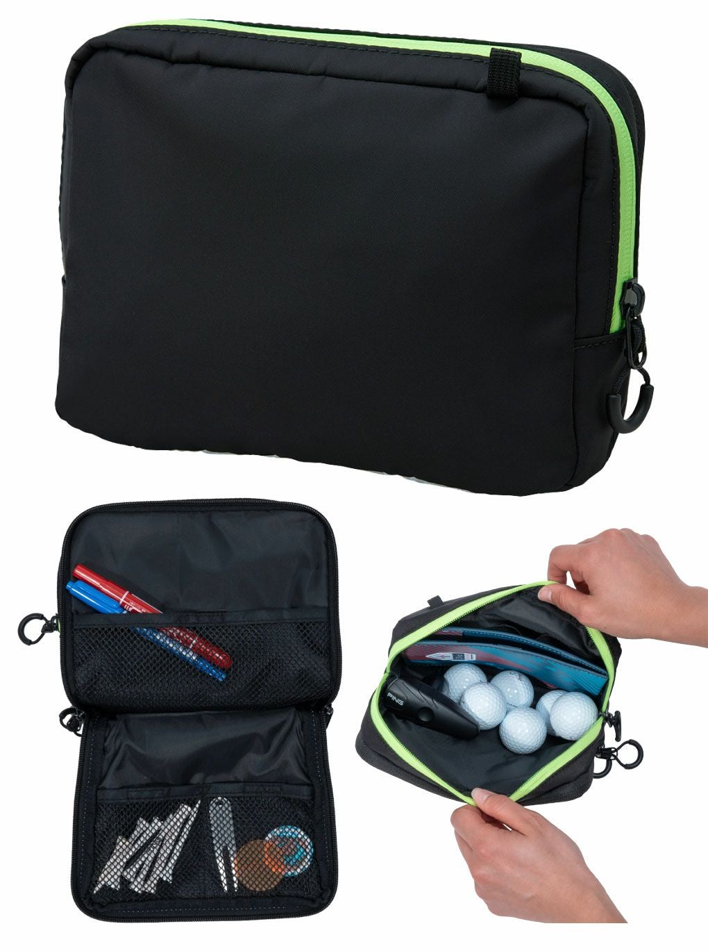 PINGピンGB-U2513マルチポーチゴルフラウンドバッグポーチ2025年モデル日本正規品