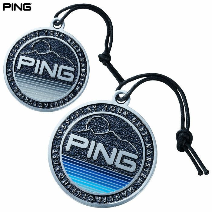 PINGピンAC-N2502メタルネームプレートゴルフ2025年モデル日本正規品