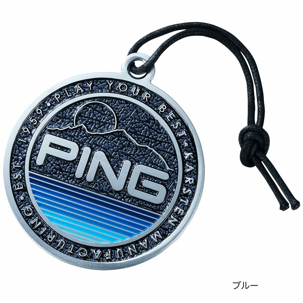 PINGピンAC-N2502メタルネームプレートゴルフ2025年モデル日本正規品