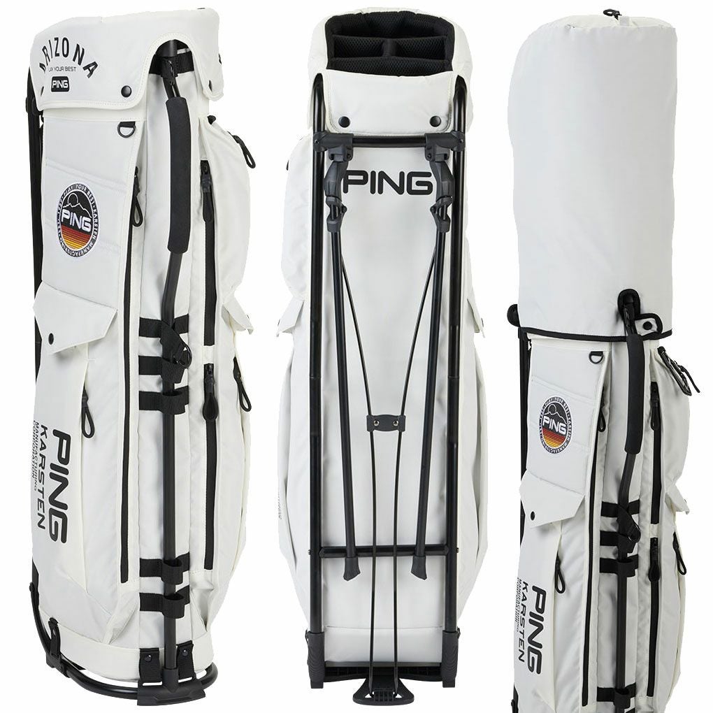 PINGピンキャディバッグCB-N2503パイプフレームスタンド9.0型4分割スタンドバッグゴルフ2025年モデル日本正規品