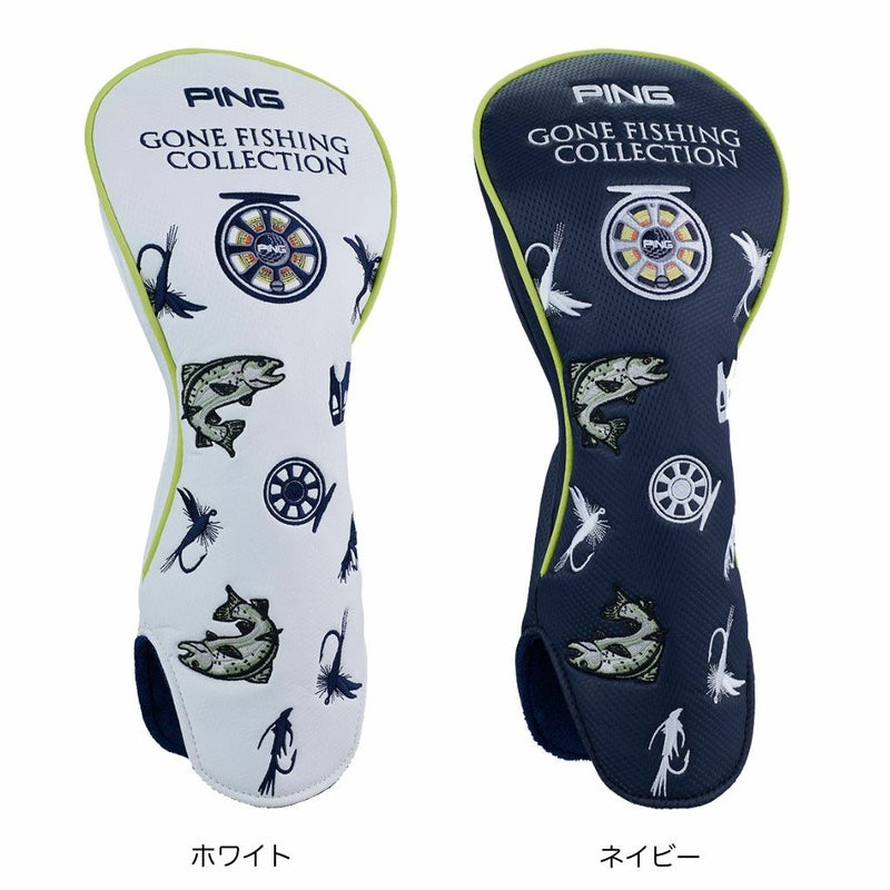 PINGピンHC-N2504ゴーンフィッシングヘッドカバードライバー用ゴルフヘッドカバー2025年モデル日本正規品