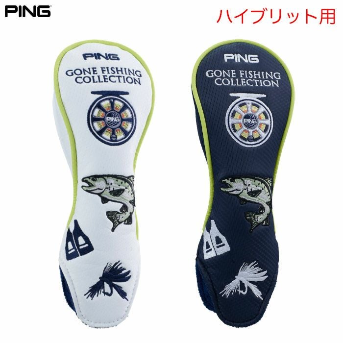 PINGピンHC-N2506ゴーンフィッシングヘッドカバーヘッドカバーハイブリット用ユーティリティ用ゴルフヘッドカバー2025年モデル日本正規品