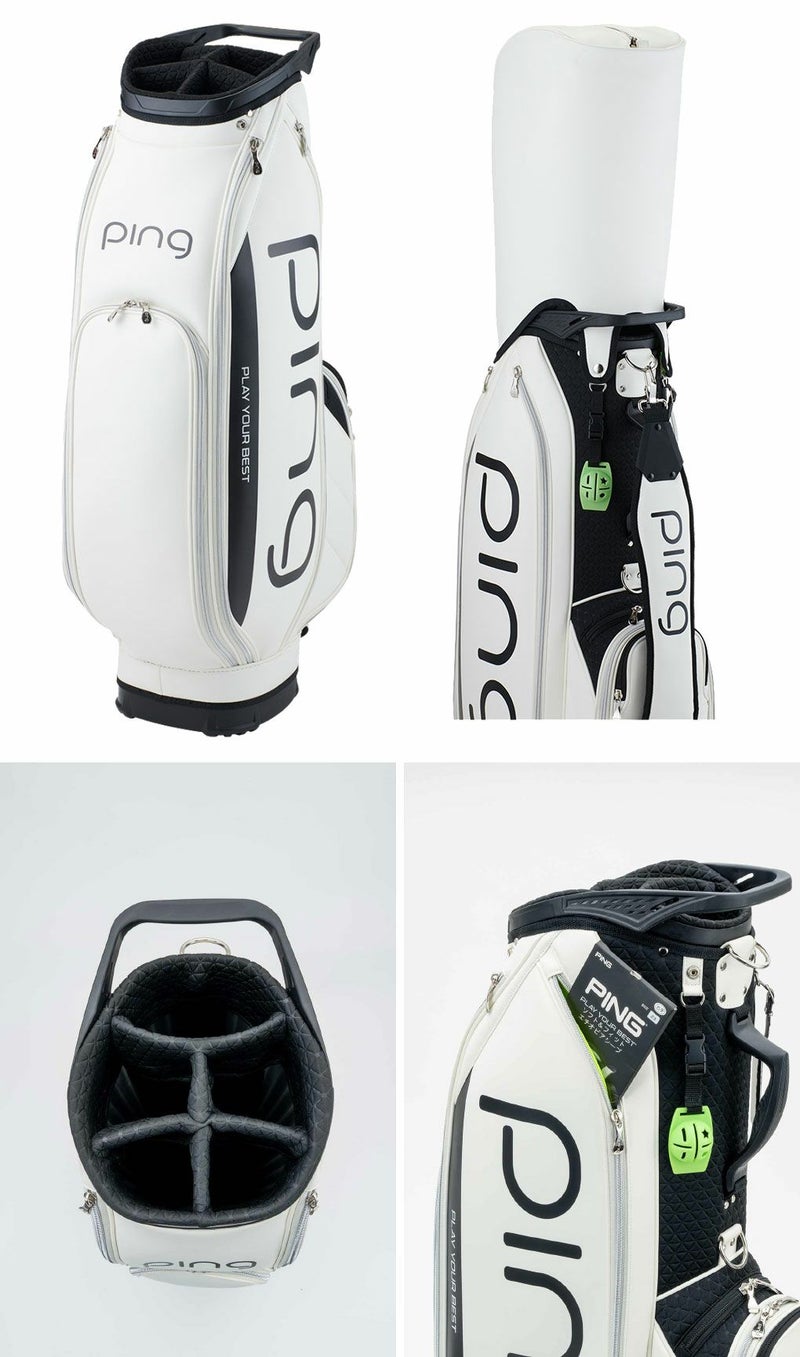 PINGピンキャディバッグCB-L2501クール9.0型5分割カートバッグゴルフ2025年モデル日本正規品