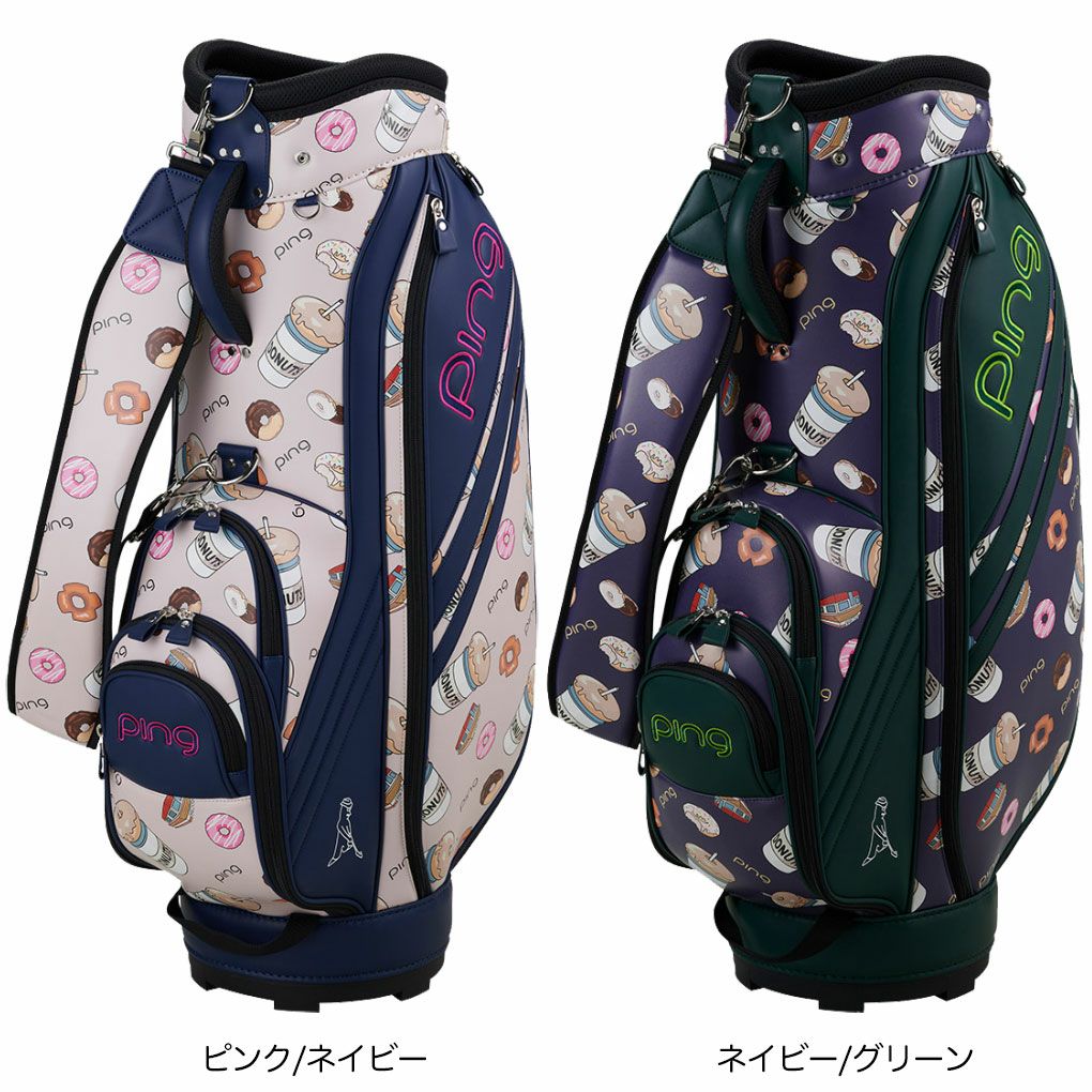 PINGピンキャディバッグCB-L2505ドーナッツ9.0型5分割カートバッグゴルフ2025年モデル日本正規品
