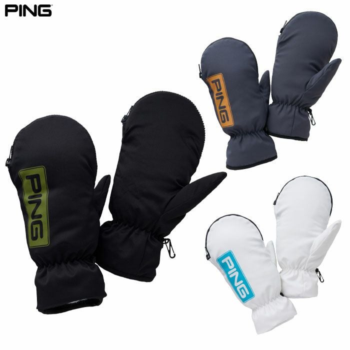ピンAC-U2504光電子ミトングローブゴルフウェア防寒あったかPING2025秋冬モデル日本正規品