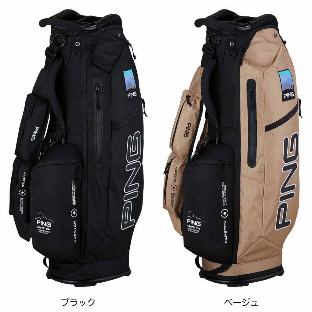 PING ピン キャディバッグ CB-N2504 アウトドア 9.0型 4分割 カート
