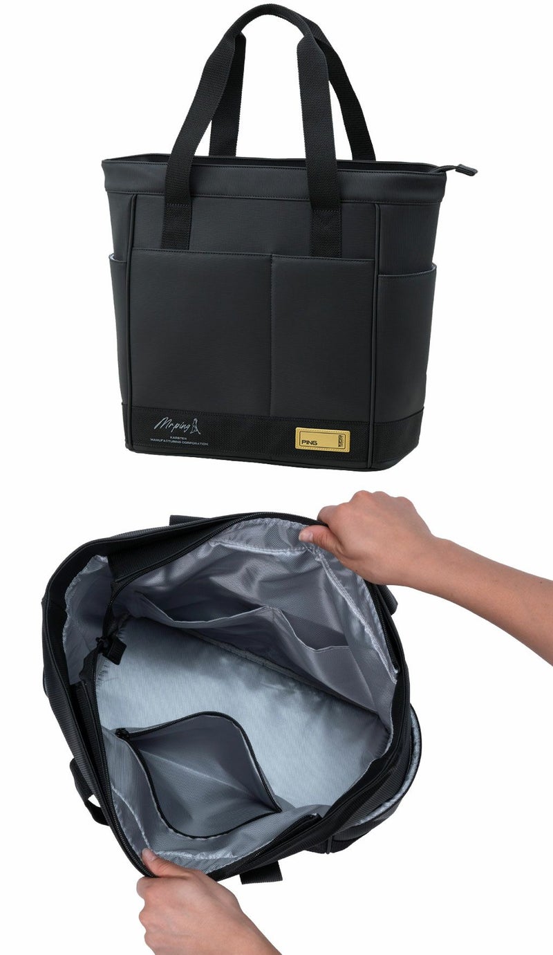 PINGピンGB-F2505ゴールドライントートゴルフトートバッグ旅行スポーツ2025年モデル日本正規品