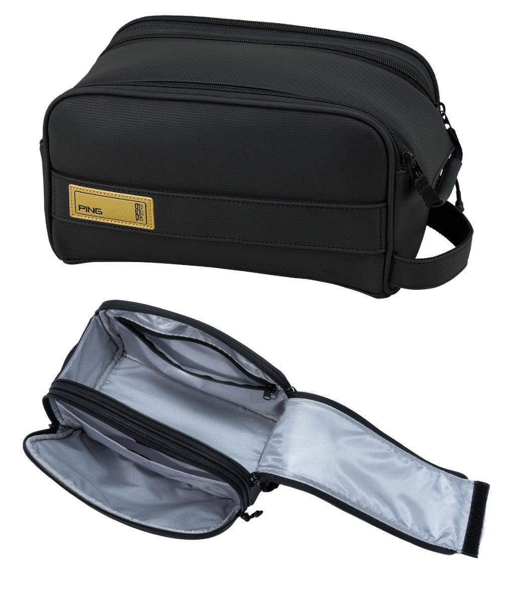 PINGピンGB-F2506ゴールドラインポーチゴルフラウンドバッグポーチ2025年モデル日本正規品