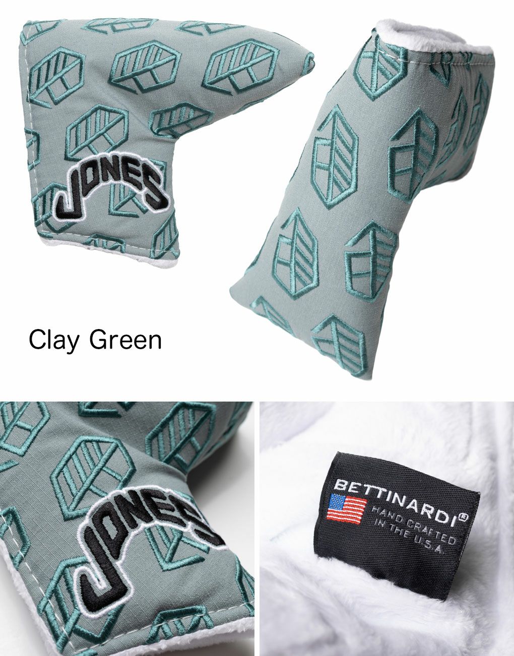 JONESジョーンズパターカバーUtilityRepeatPutterCoverヘッドカバーブレード2025年モデルゴルフUSA直輸入品