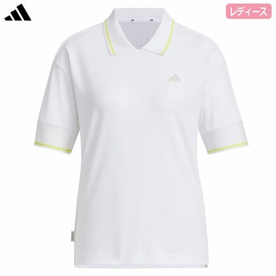アディダスアディゼロツイストニットスキッパー半袖ポロKUK62レディースゴルフウェアトップス2025春夏モデルadidas日本正規品