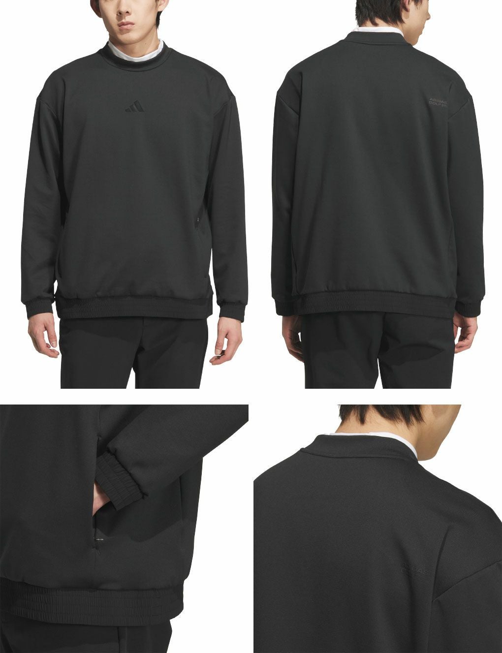 アディダスビヨンドザコース保温プルオーバースウェットJUW93メンズゴルフウェアゴルフ2025春夏モデルadidas日本正規品