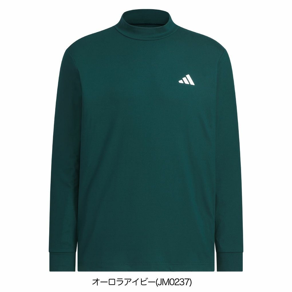 アディダスバックグラフィック長袖モックシャツJVV08メンズゴルフウェアゴルフ2025春夏モデルadidas日本正規品