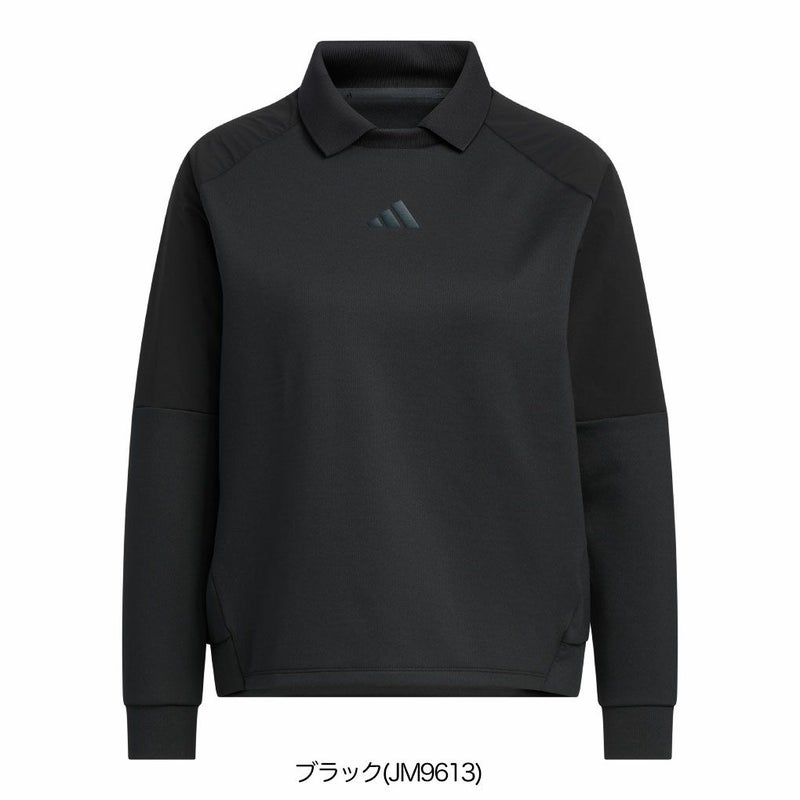 アディダスビヨンドザコース ファブリックミックスプルオーバースウェットJWJ87レディースゴルフウェアゴルフ2025春夏モデルadidas日本正規品