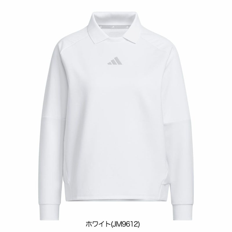 アディダスビヨンドザコース ファブリックミックスプルオーバースウェットJWJ87レディースゴルフウェアゴルフ2025春夏モデルadidas日本正規品