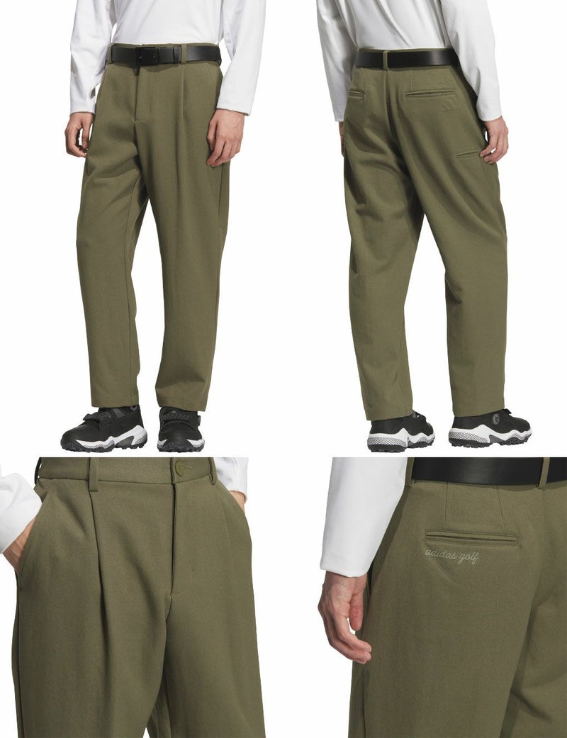 アディダスEXSTRETCHACTIVEワイドクラッシックアンクルパンツJVU92メンズadidas2025秋冬モデル日本正規品