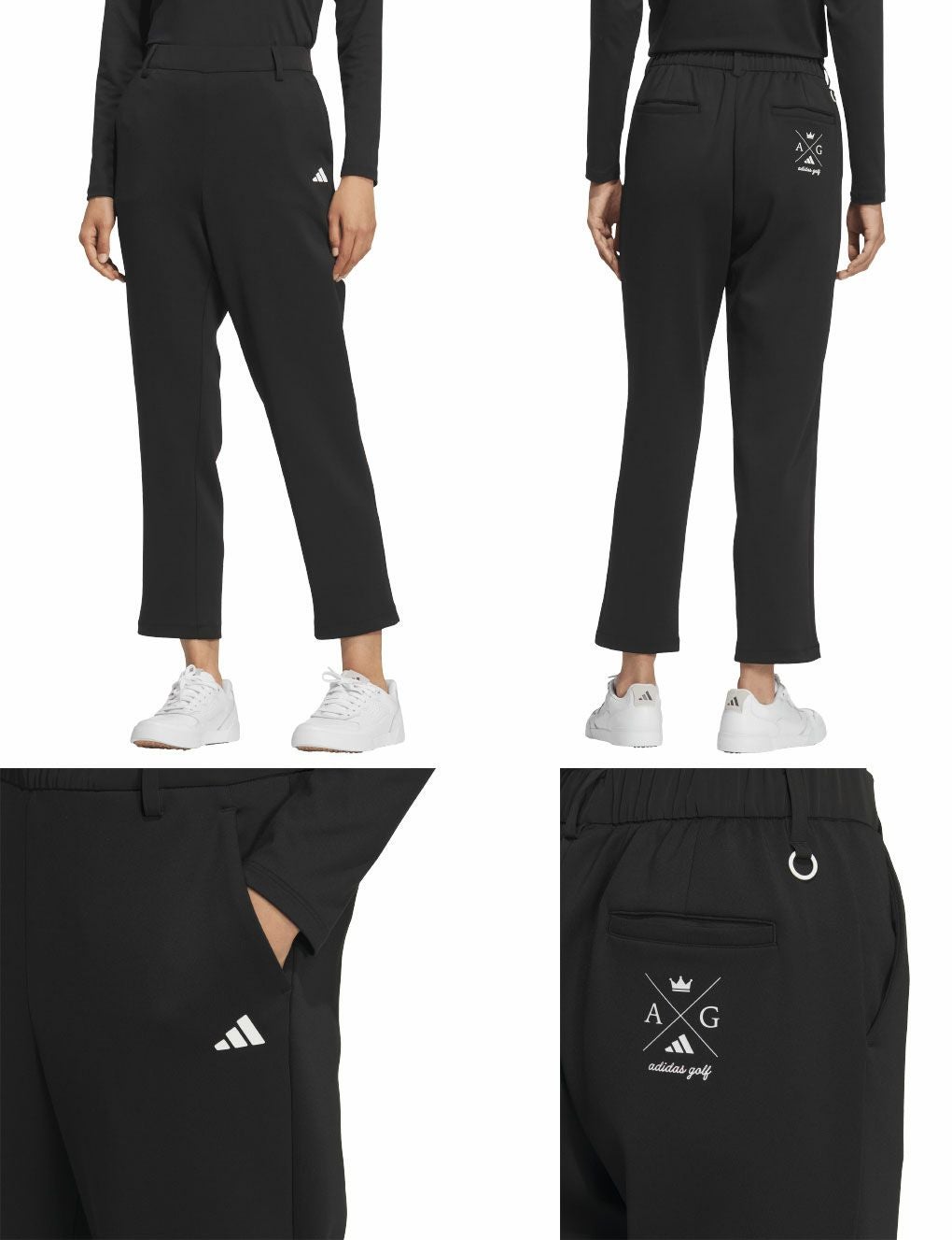 アディダス段ボールニットアンクルパンツJWK01レディースadidas2025秋冬モデル日本正規品