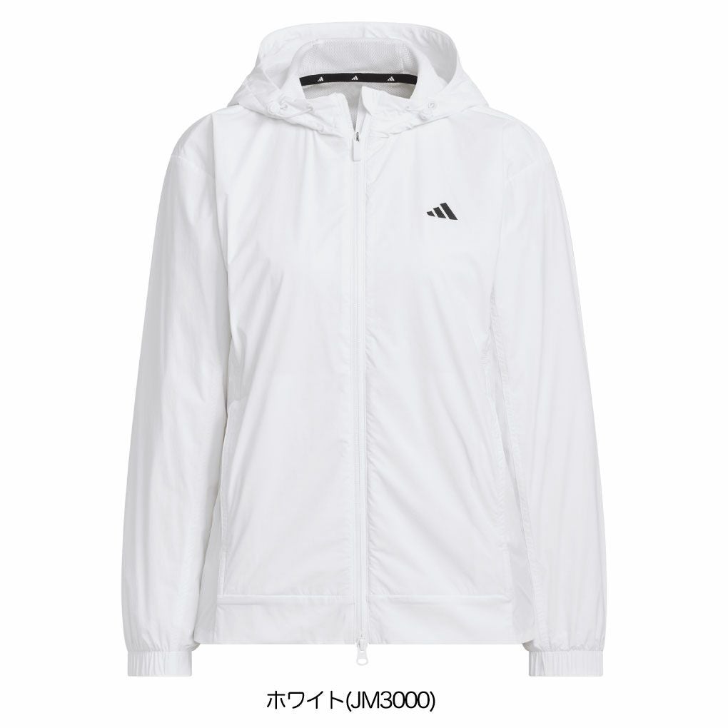アディダス撥水フルジップフーディーJWJ99レディースゴルフウェアゴルフ2025春夏モデルadidas日本正規品