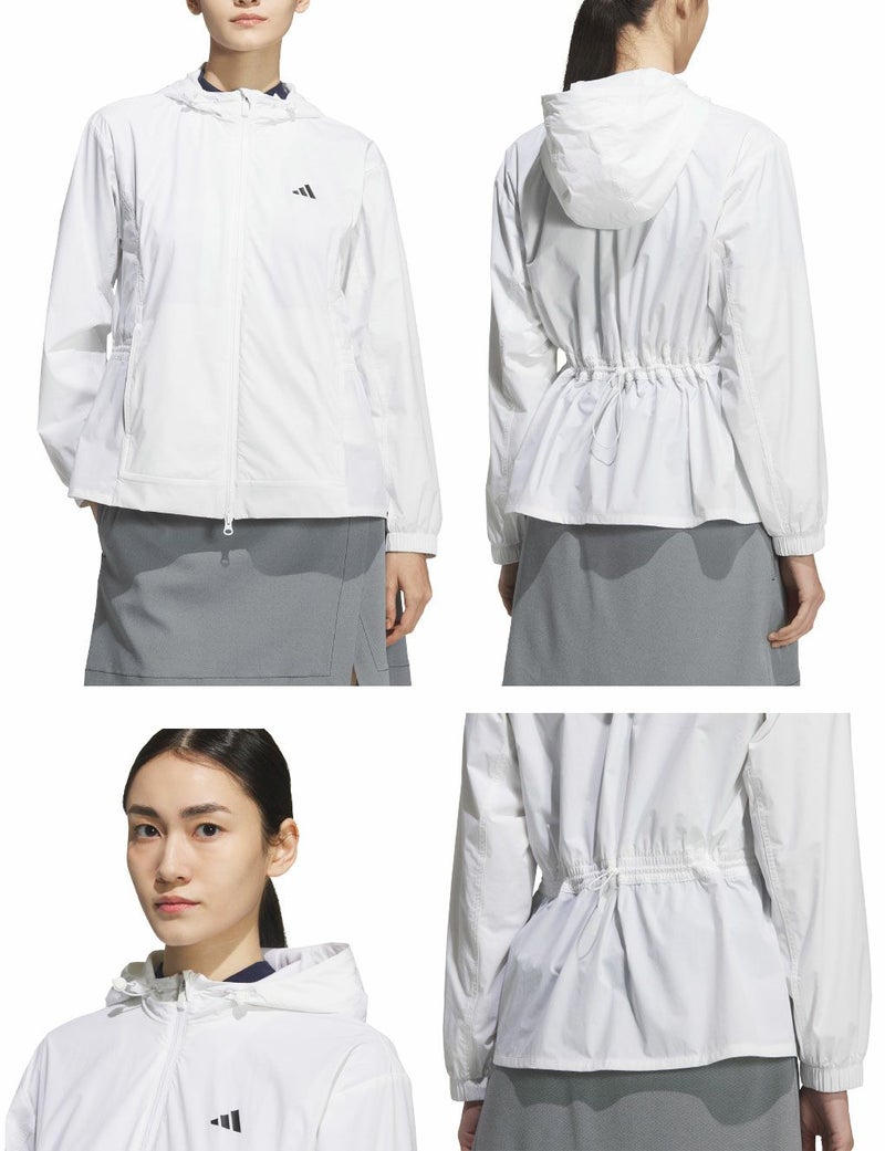 アディダス撥水フルジップフーディーJWJ99レディースゴルフウェアゴルフ2025春夏モデルadidas日本正規品