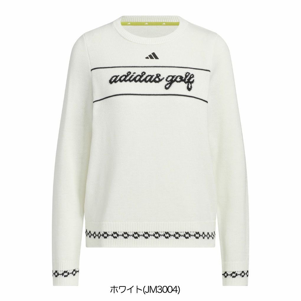 アディダストラディショナルパターンセーターJWK02レディースゴルフウェアゴルフ2025春夏モデルadidas日本正規品