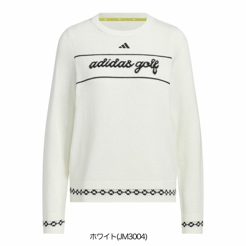 アディダストラディショナルパターンセーターJWK02レディースゴルフウェアゴルフ2025春夏モデルadidas日本正規品