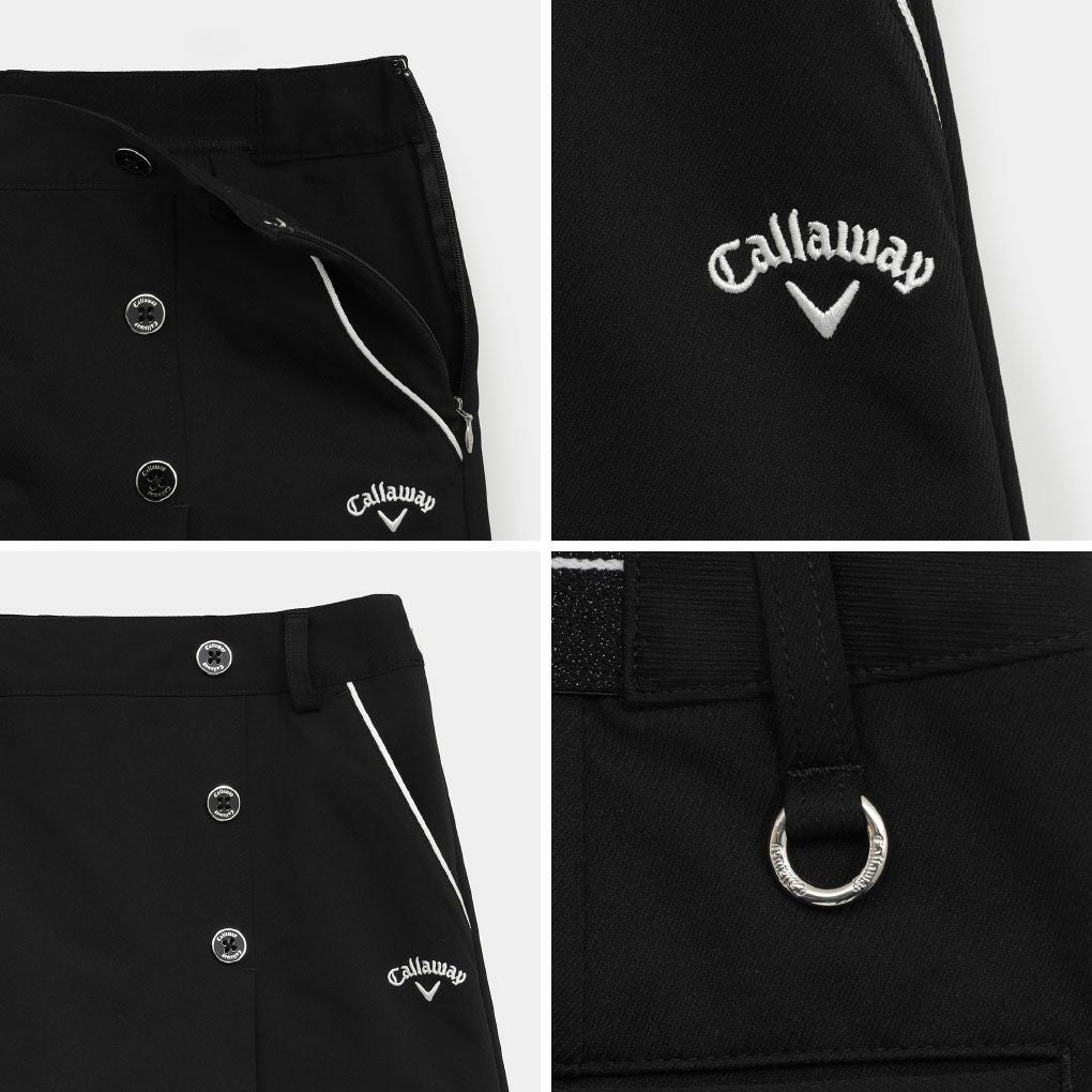 キャロウェイ8WAYストレッチショートパンツスカートC25228201レディースゴルフウェアゴルフ2025秋冬モデル日本正規品