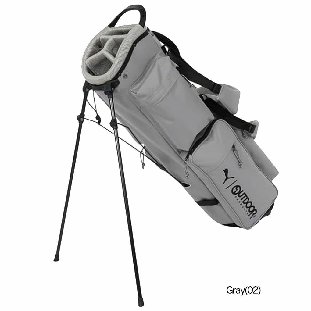 PUMAプーマキャディバッグPUMAｘOUTDOORPRODUCTSスタンドバッグ092529ゴルフ8.5型47インチ対応2025年モデル日本正規品