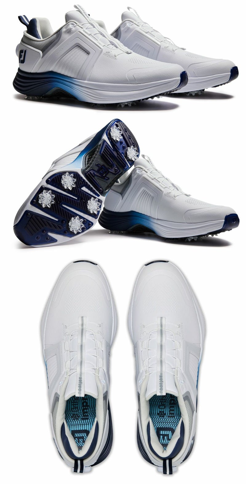 フットジョイMEN'SハイパーフレックスカーボンLACEDゴルフシューズスパイクメンズ靴FOOTJOY2025年モデル日本正規品