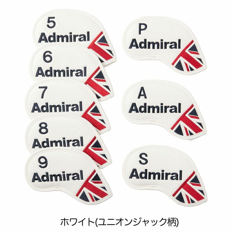 アドミラルAdmiralGolfヘッドカバーアイアンセットユニオンジャックADMG5BH5ゴルフ2025年モデル日本正規品