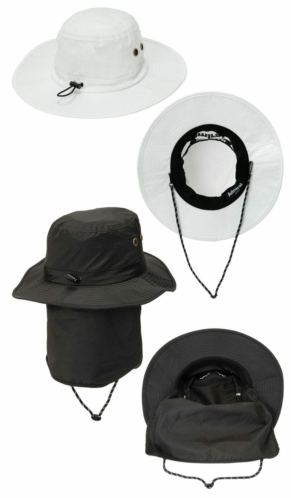 アドミラルAdmiralGolfレディースハットベーシックADMB5B04帽子ゴルフ2025秋冬モデル日本正規品